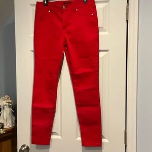 Red Skinny Pants